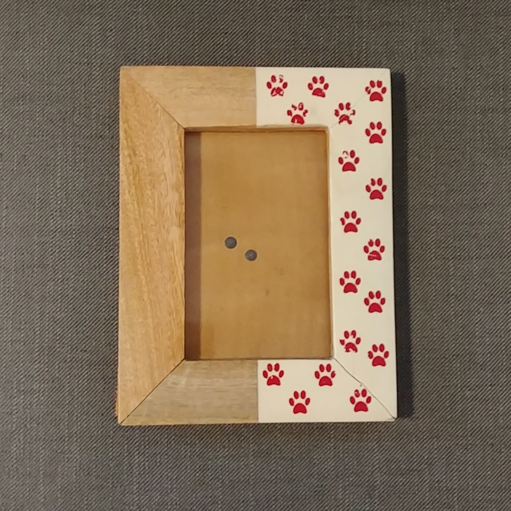 Paw Print Photo Frame
